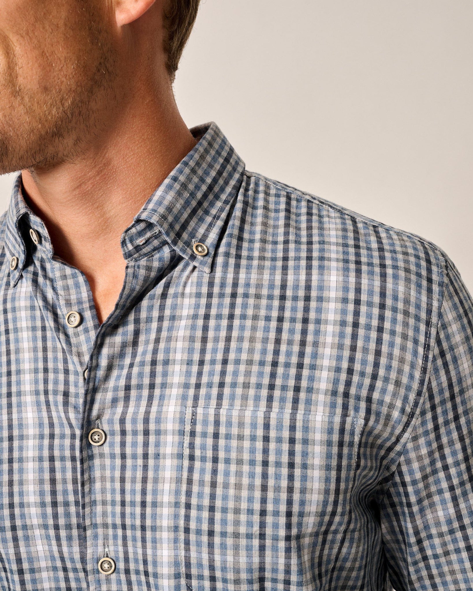 Johnnie-O Tucked Performance Button Up Shirt - Matthew JMWL100520