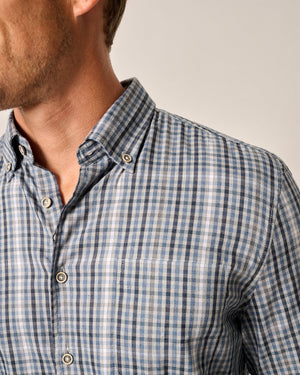 Johnnie-O Tucked Performance Button Up Shirt - Matthew JMWL100520
