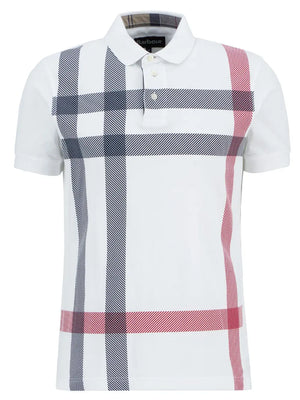 Barbour Blaine Tartan S/S Polo MML1117NY31 MML1117WH11