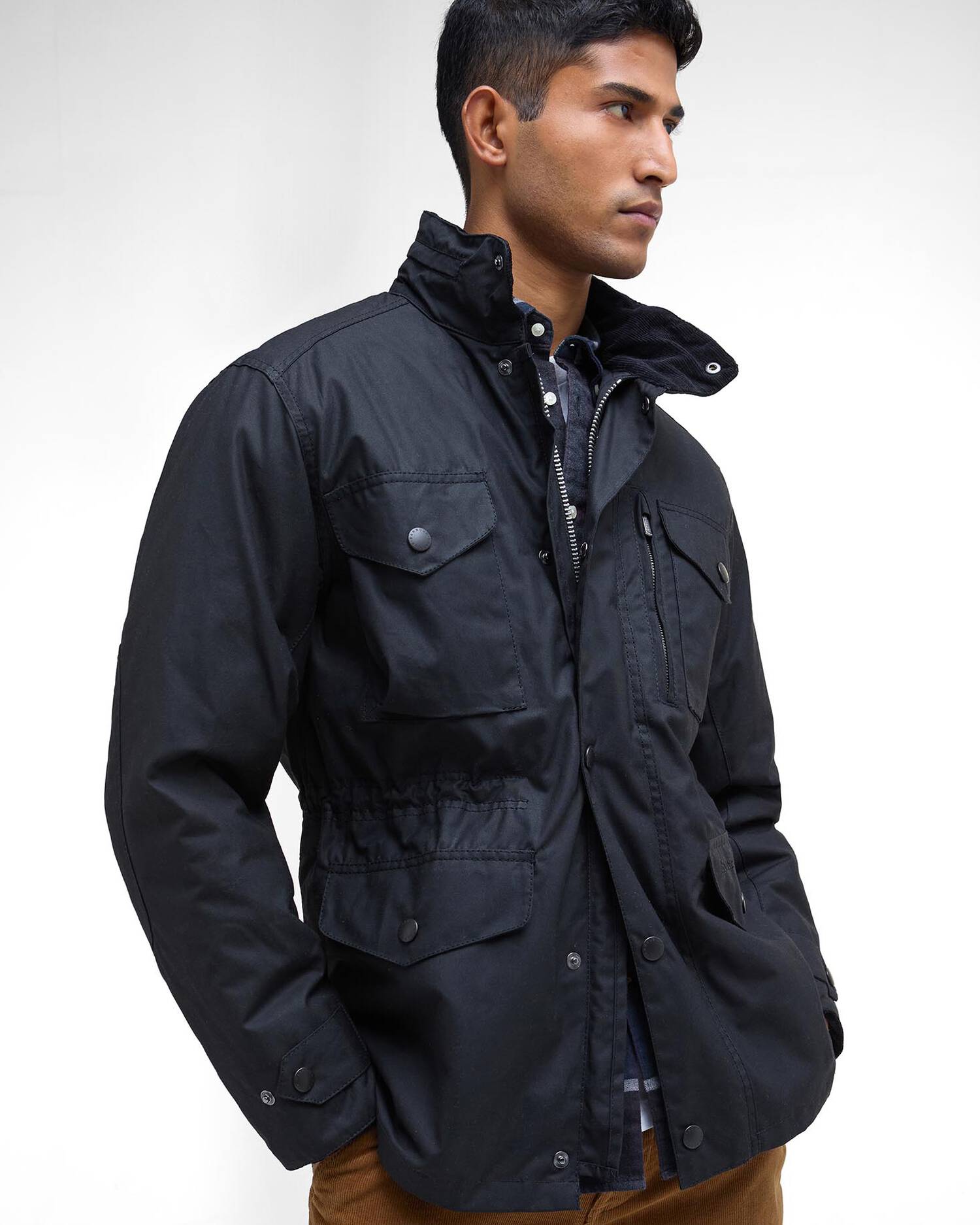 Barbour Sapper Waxed Jacket MWX0020 – Giovanni's Fine Fashions