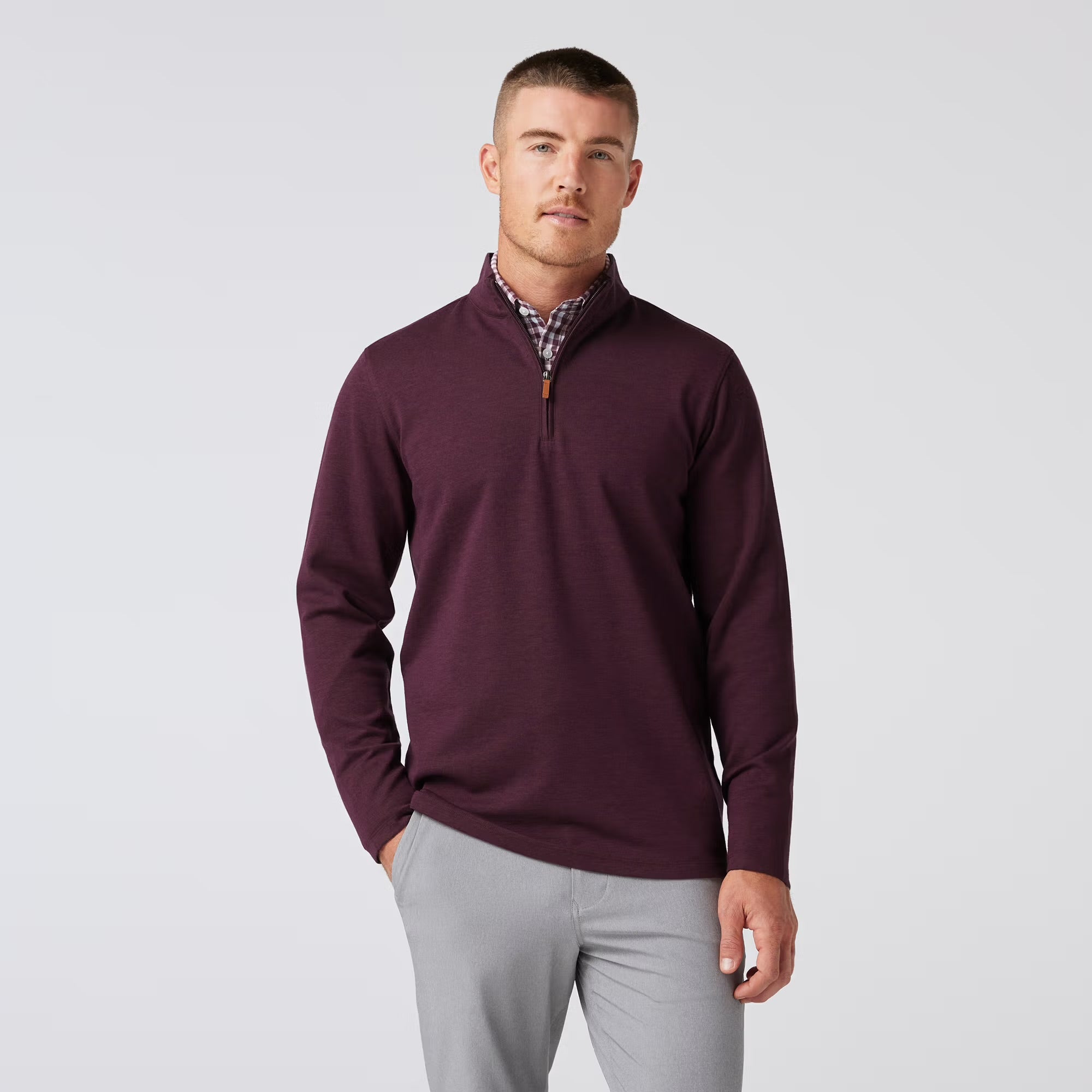 Mizzen + Main KPI Quarter Zip 1PO-2048