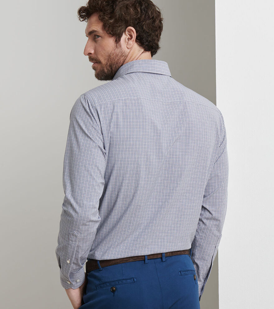 Peter Millar Porter Performance Poplin Sport Shirt MF25XW02LTDP