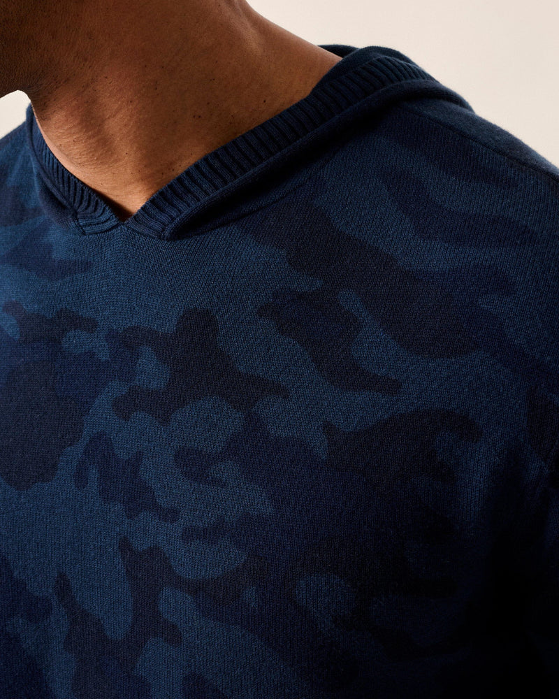 Johnnie-O Neil Camo Hooded Sweater JMSW100010