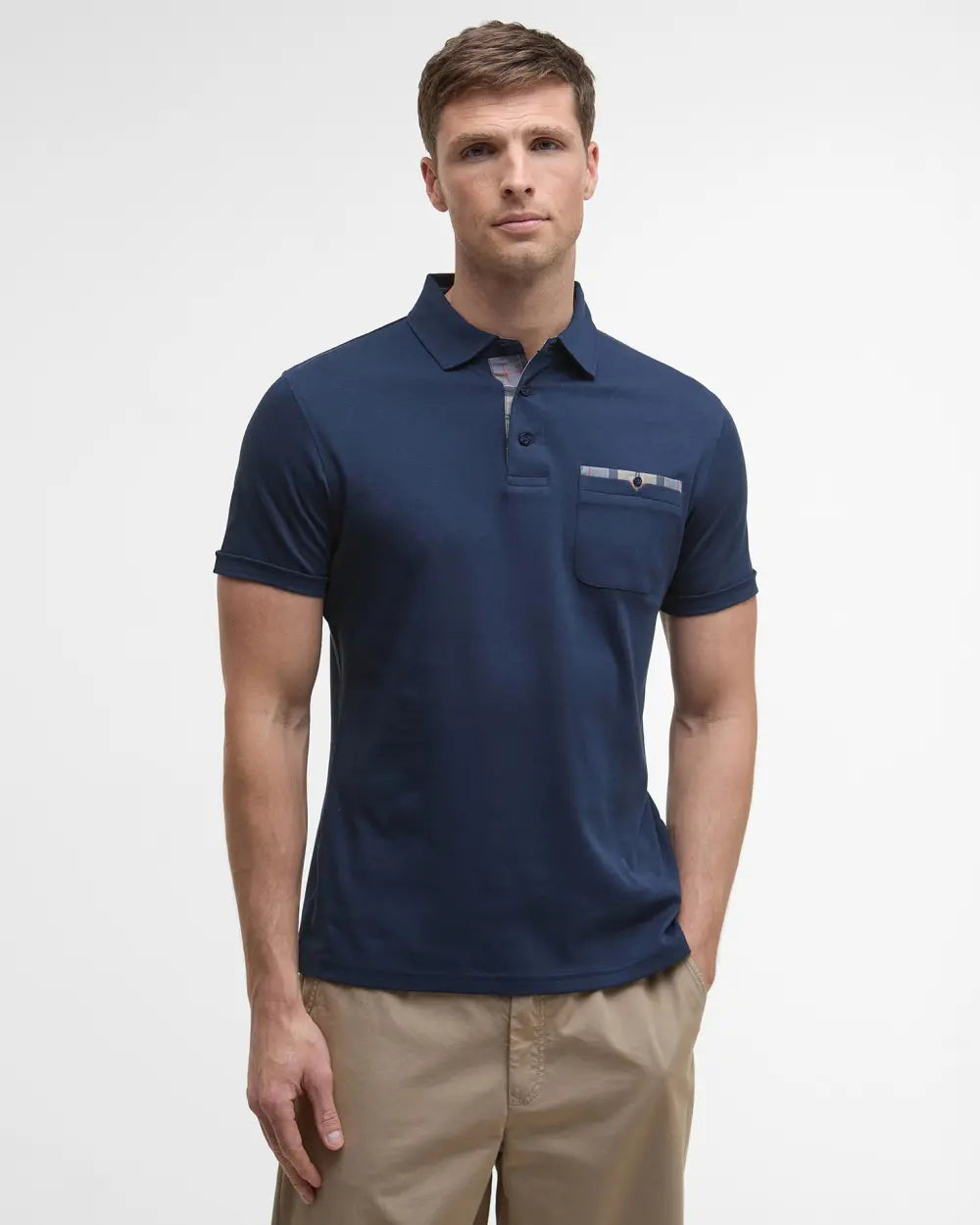 Barbour Prem Tailored Corpatch Polo MML1496NY91
