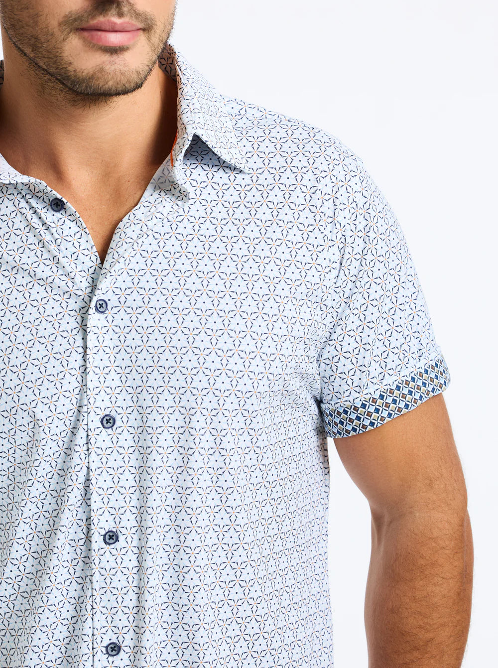 Robert Graham Avalon Short Sleeve Knit Shirt S25213C-960