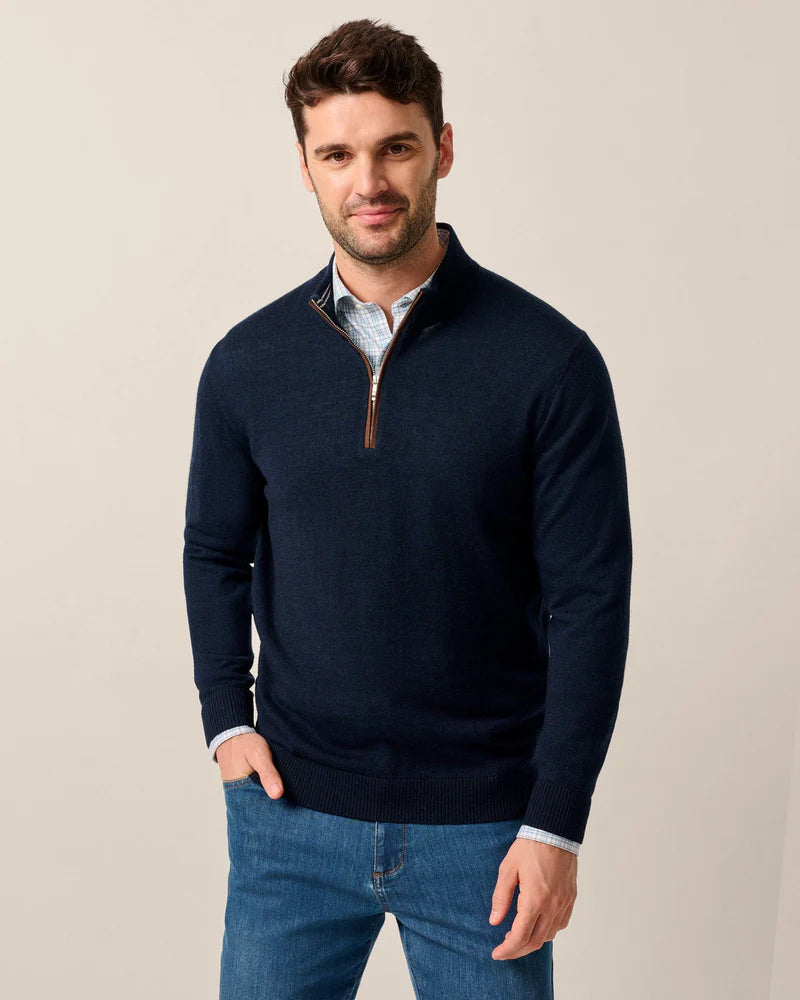 Johnnie-O Raynor Merino 1/4 Zip Sweater JMSW100250