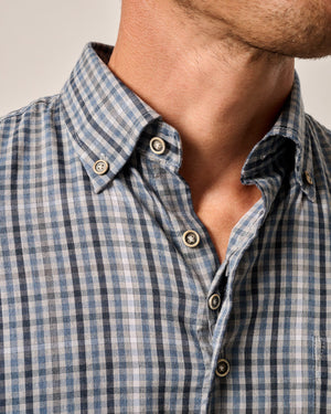 Johnnie-O Tucked Performance Button Up Shirt - Matthew JMWL100520