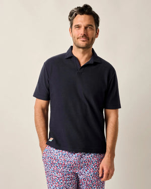 Johnnie-O French Terry Johnny Collar Polo Frankie JMPO101520