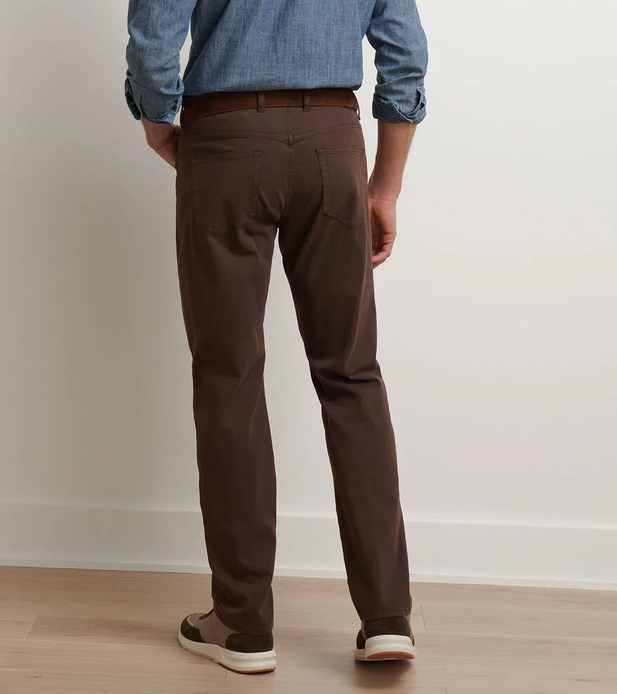 Peter Millar Signature Sateen Five Pocket Pants MF25B40FB