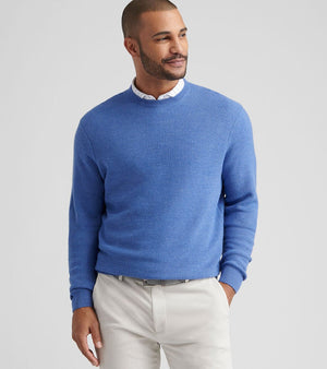 Peter Millar Autumn Crest Honeycomb Crewneck Sweater MF25S44