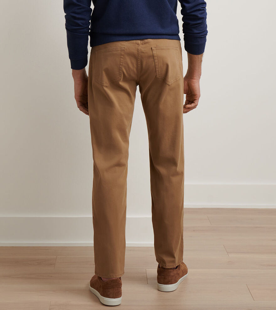 Peter Millar Signature Sateen Five Pocket Pants MF25B40FB