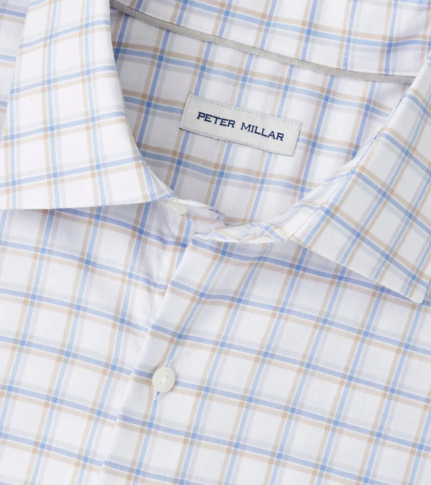 Peter Millar Lenox Crown Lite Cotton-Stretch Sport Shirt MF25W08LTS
