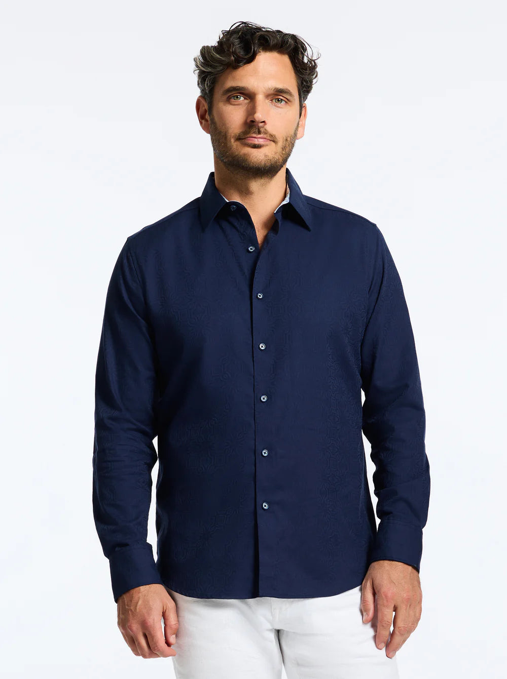 Robert Graham - ODYSSEY LONG SLEEVE BUTTON DOWN SHIRT - S25102C-001