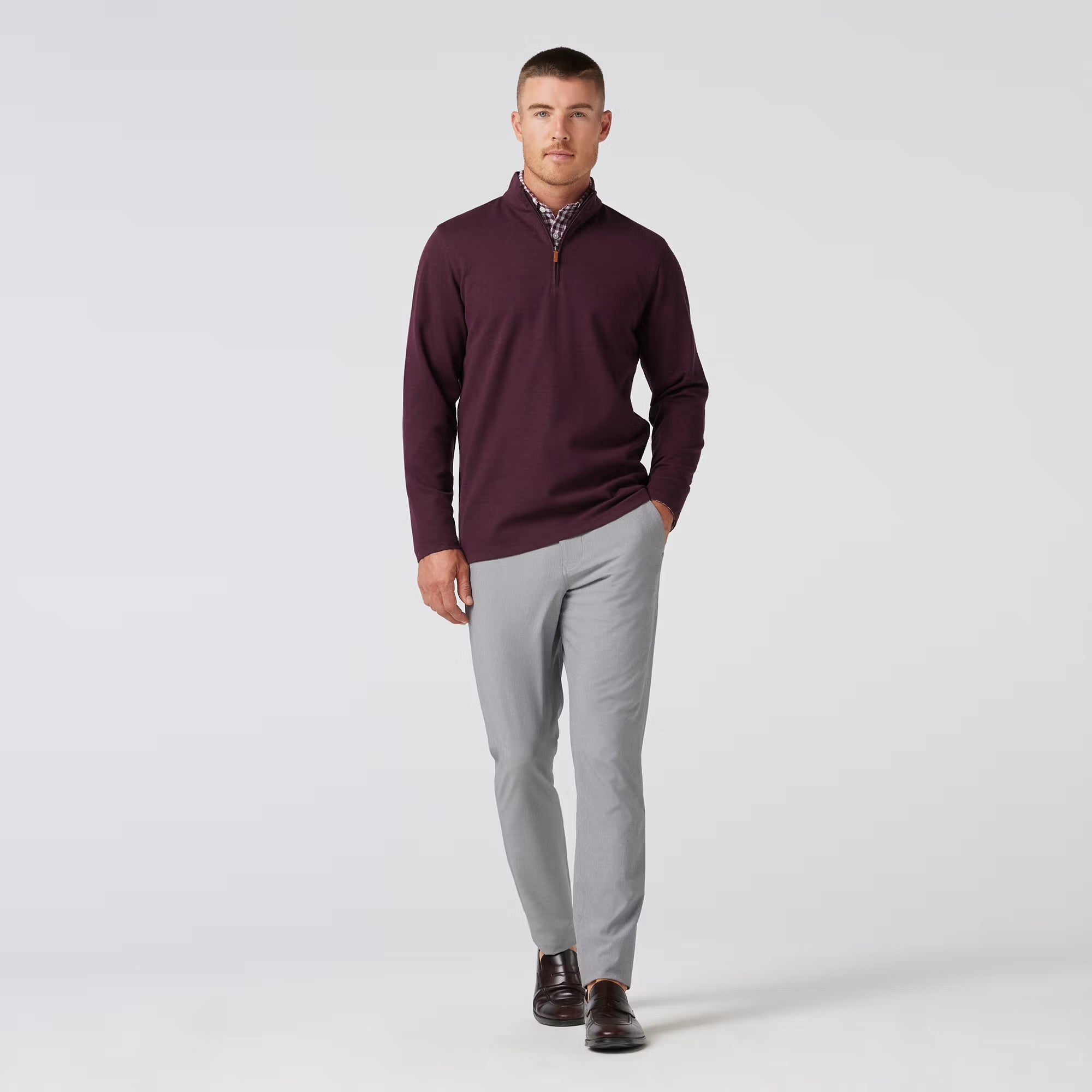 Mizzen + Main KPI Quarter Zip 1PO-2048