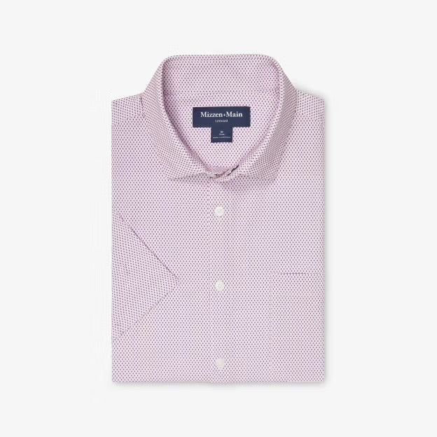 Mizzen + Main Leeward SS Dress Shirt