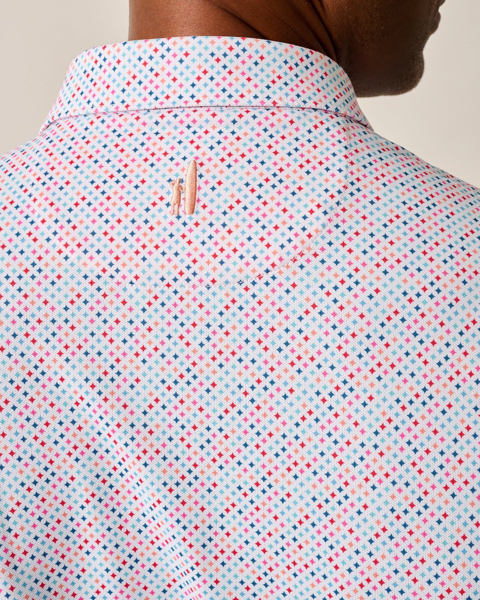 Johnnie-O Performance Mesh Polo Razz JMPO101020