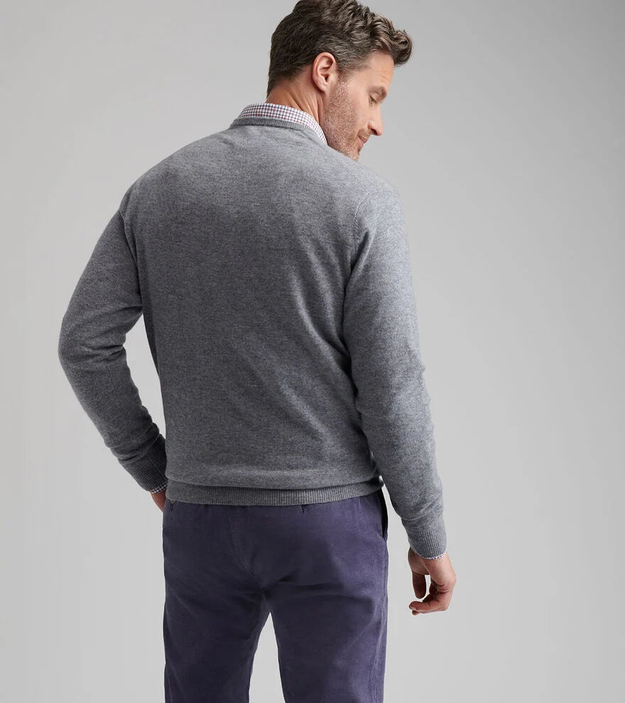 Peter Millar Crown Heritage Cashmere V Neck Sweater MF25S50