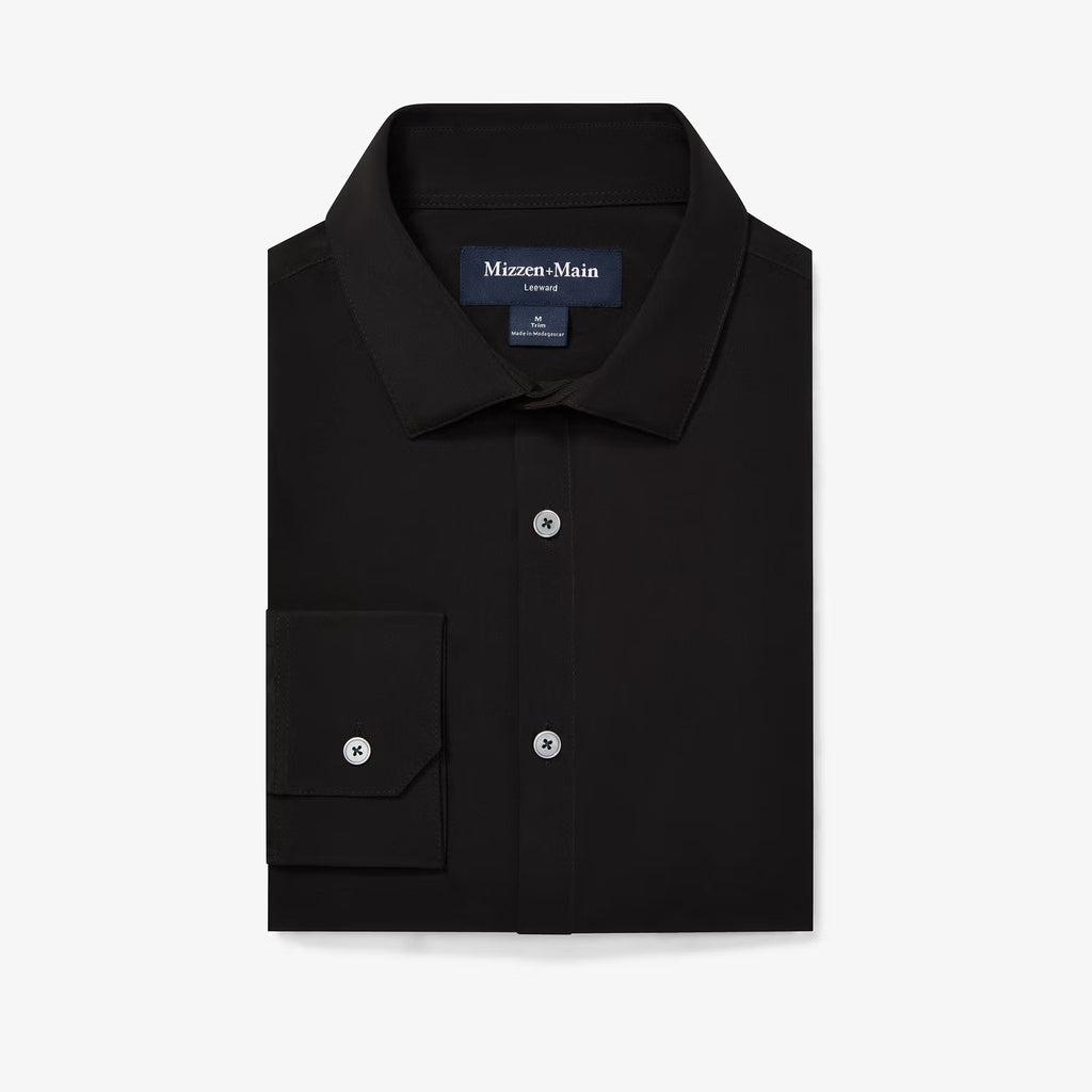 Mizzen + Main Leeward No Tuck LS Dress Shirt 1WS-0905 1903 0910 TBU14