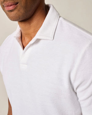 Johnnie-O French Terry Johnny Collar Polo Frankie JMPO101520