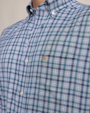 Southern Tide Saltgrass Plaid Intercoastal L/S Sports Shirt 11165