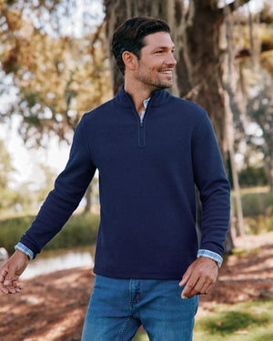 Southern Tide Heather Outbound Quarter Zip 10763