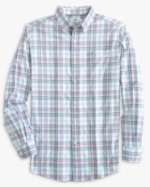 Southern Tide Durwood Plaid Intercoastal Sports Shirt 10322