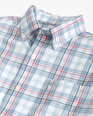 Southern Tide Durwood Plaid Intercoastal Sports Shirt 10322