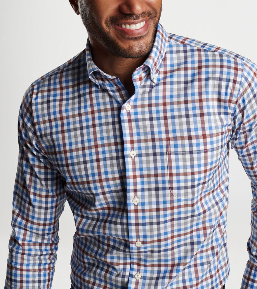 Peter Millar Orin Crown Lite Cotton Stretch Sport Shirt - MF23W13LTB