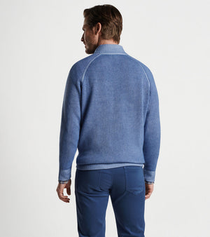 Peter Millar Layton Garment Dyed Quarter Zip MF23S19