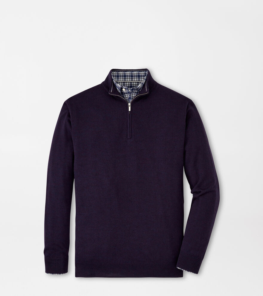 PEACHED FLEECE QUARTER ZIP PULLOVER– U.S. Polo Assn.