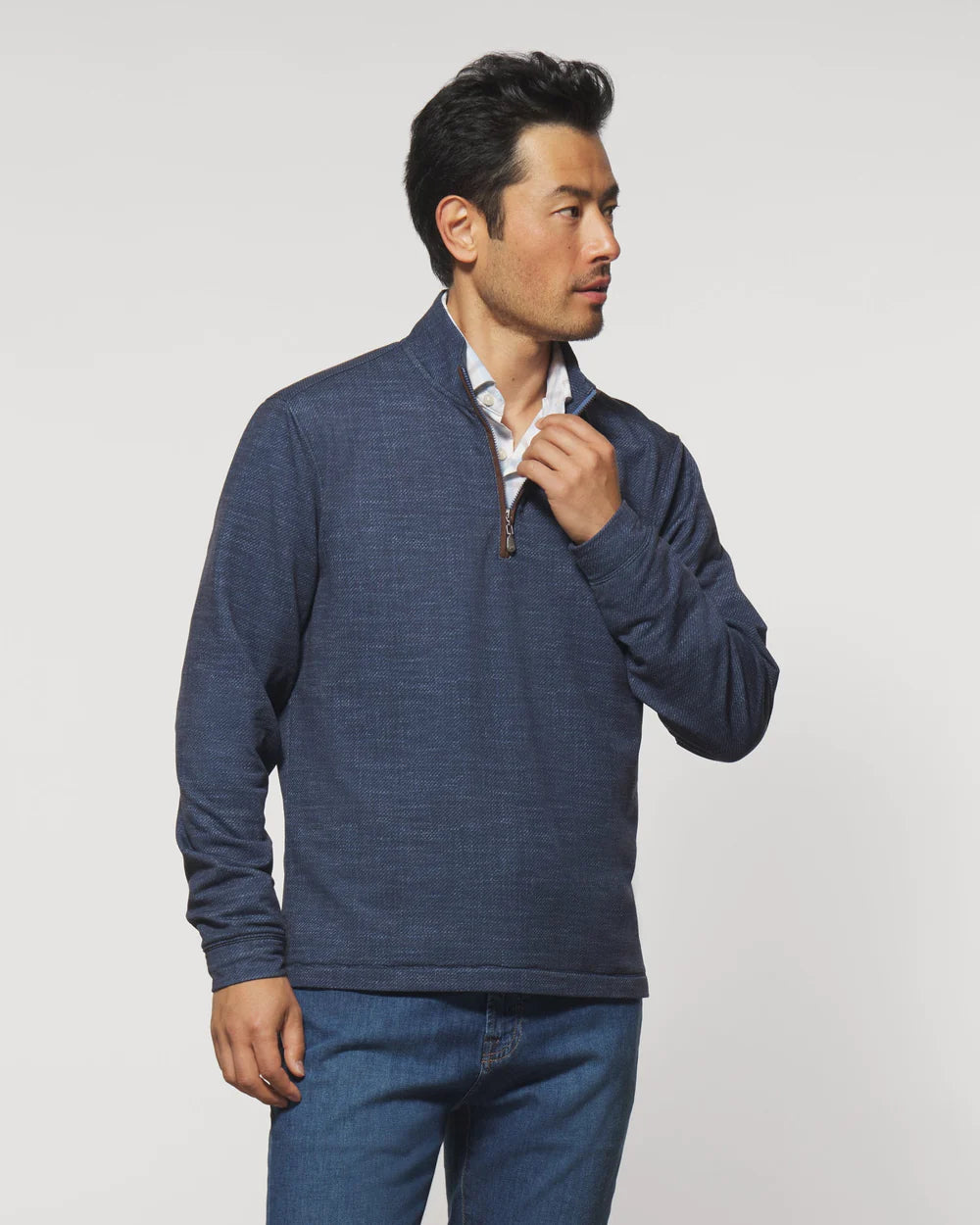 Johnnie O Hartford Heathered 1/4 Zip JMKO3720