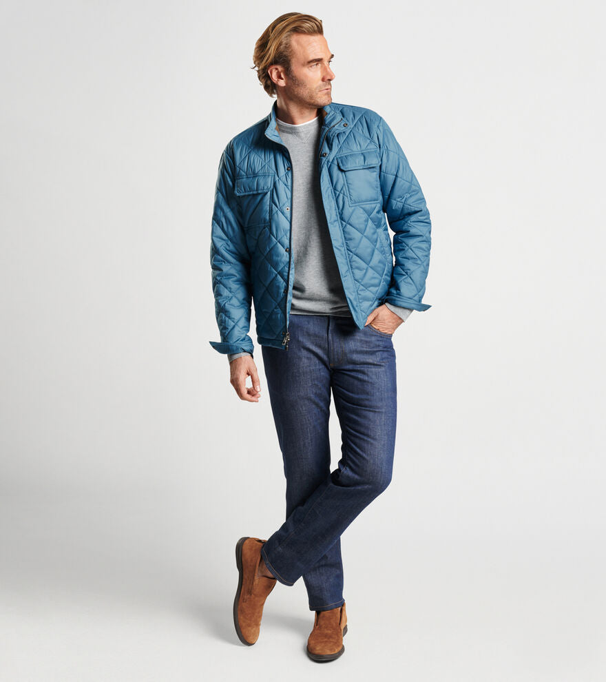 Peter Millar Norfolk Quilted Bomber MF23Z10