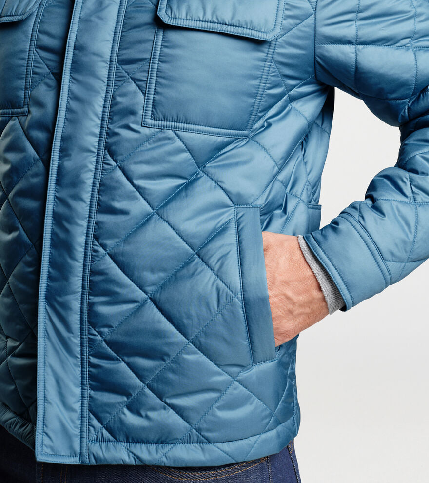 Peter Millar Norfolk Quilted Bomber MF23Z10