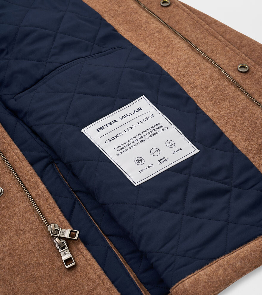 Peter Millar Crown Flex-Fleece City Coat MF23Z22
