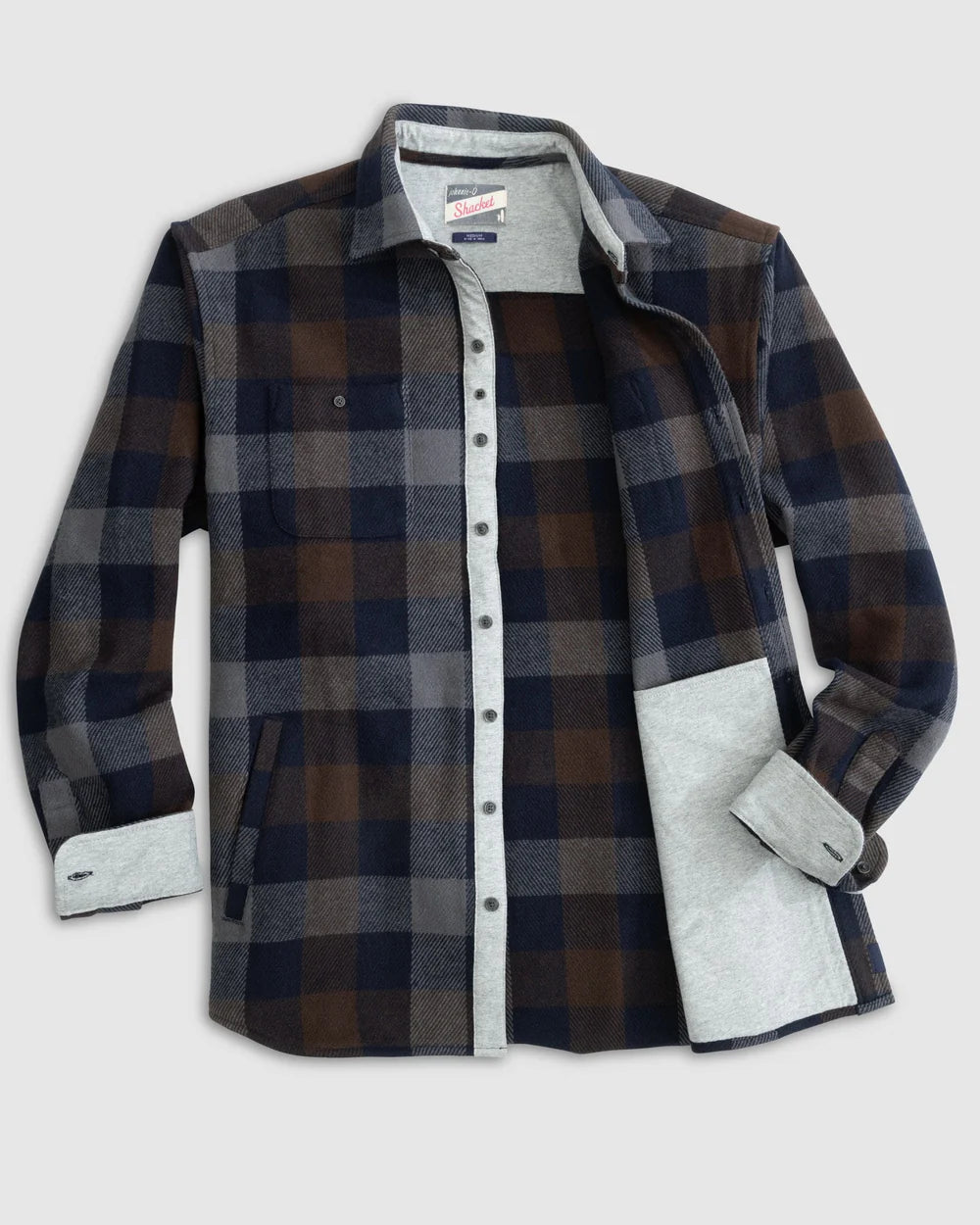 Johnnie-O Mossell Flannel Shacket JMSJ1190