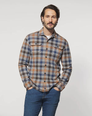 Johnnie-O Cochins Stretch Flannel Lodge Shirt JMWL7770