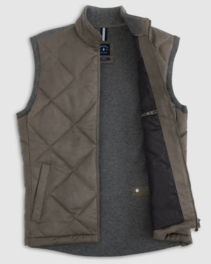 Unisex's Fishing Vest in Cotton- and Nylon-Blend Olmetex