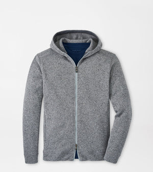 Peter Millar Crown Sweater Fleece Full Zip Hoodie MF23K63