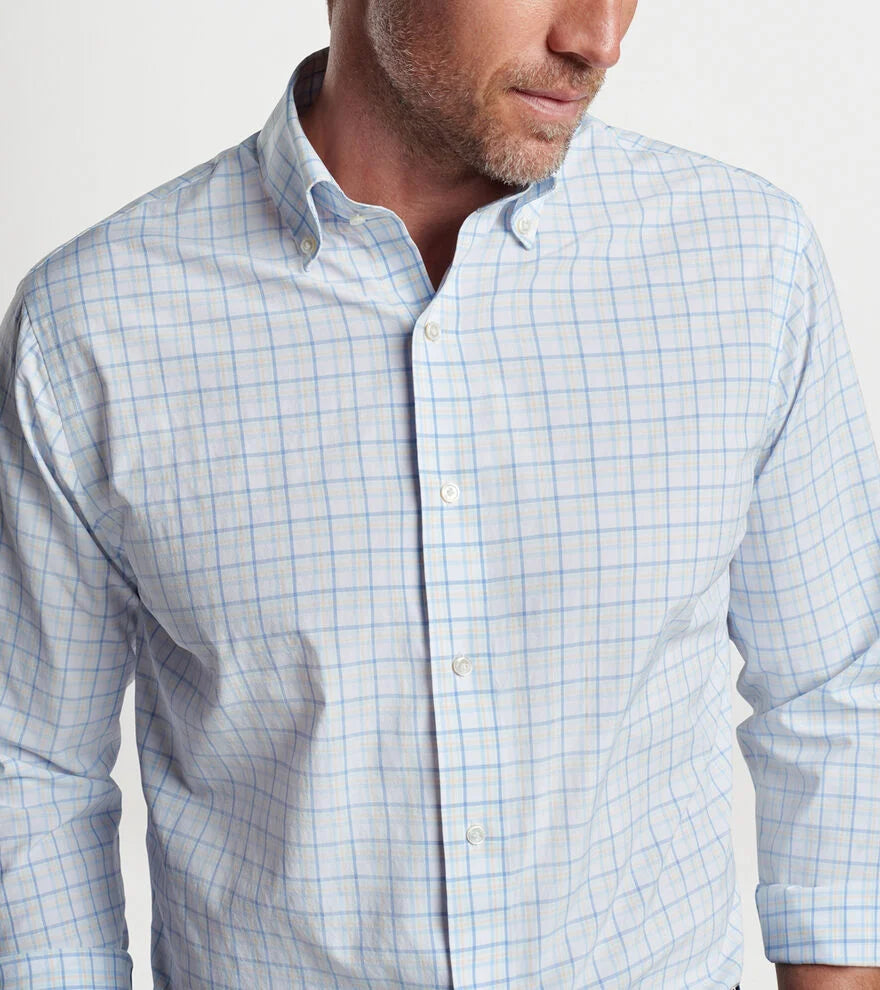 Peter Millar Wynton Performance Poplin Sport Shirt MS24XW04LTDP