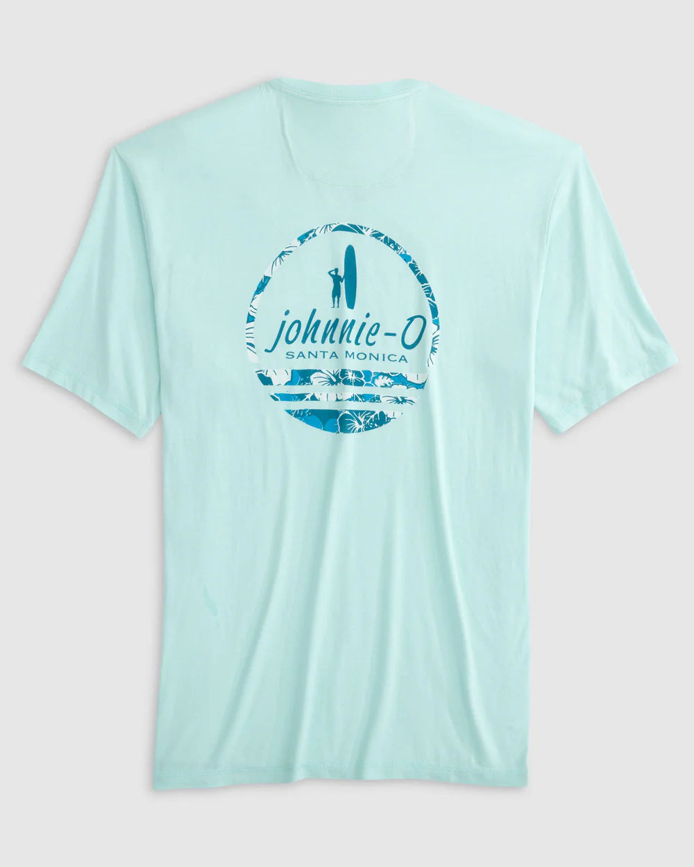Johnnie-O Blue Hawaiian Graphic T-Shirt JMST3280