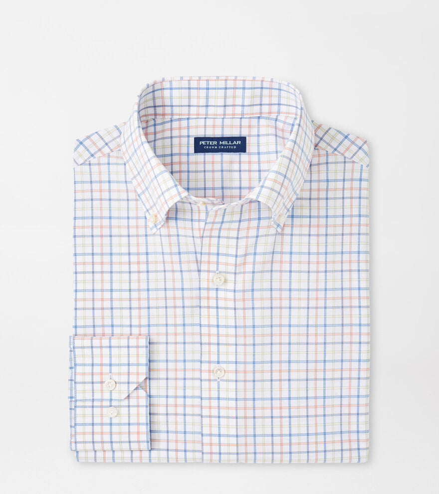 Peter Millar Baker Performance Poplin Sport Shirt MS25XW06LTDP