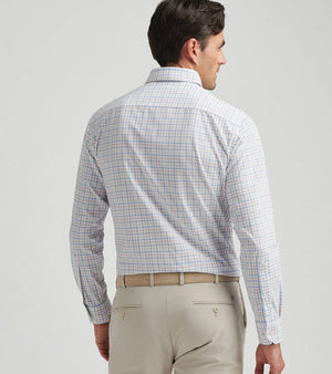 Peter Millar Baker Performance Poplin Sport Shirt MS25XW06LTDP