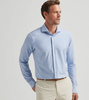 Peter Millar Excursionist Flex Thin Stripe Sport Shirt MS25XW12LTX
