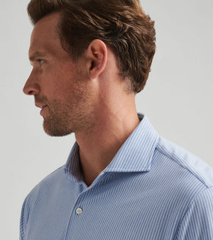 Peter Millar Excursionist Flex Thin Stripe Sport Shirt MS25XW12LTX