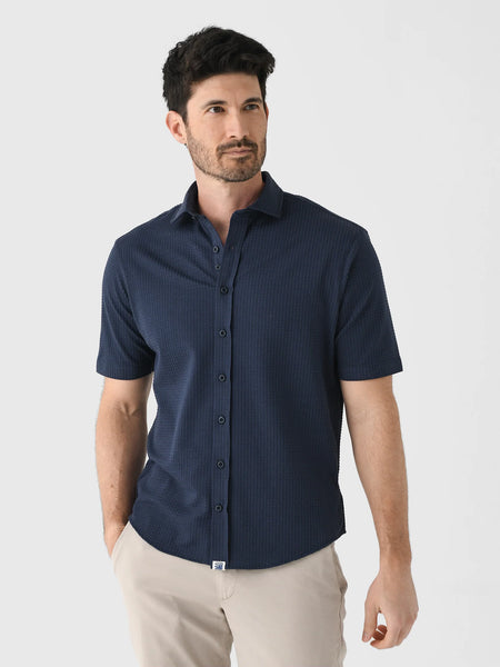 Johnnie-O Men's Hangin' Out Surfsucker Shirt JMWS100020