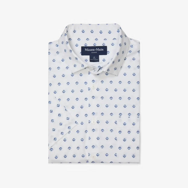 Mizzen + Main Leeward SS Dress Shirt