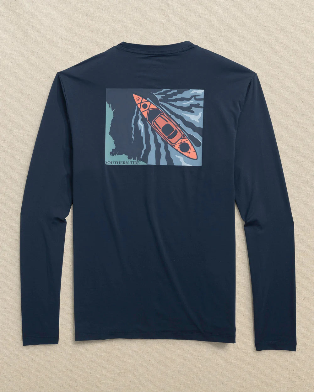 Southern Tide - Kayak Marshview Long Sleeve Performance T-Shirt - 12101