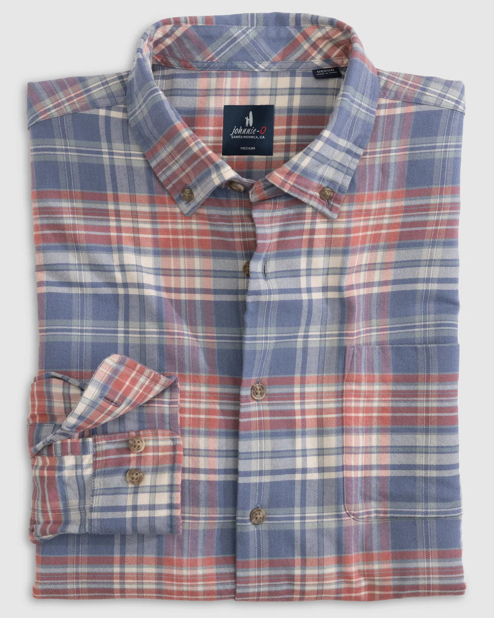 Johnnie O Carl Plott Tucked Button Up Shirt JMWL8170
