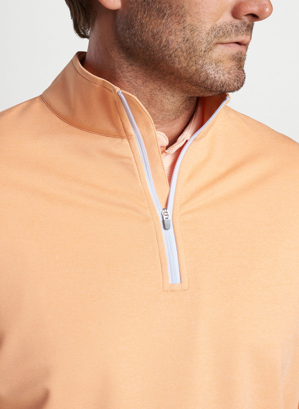 Peter Millar Perth Melange Performance Quarter-Zip MS24EZ40B