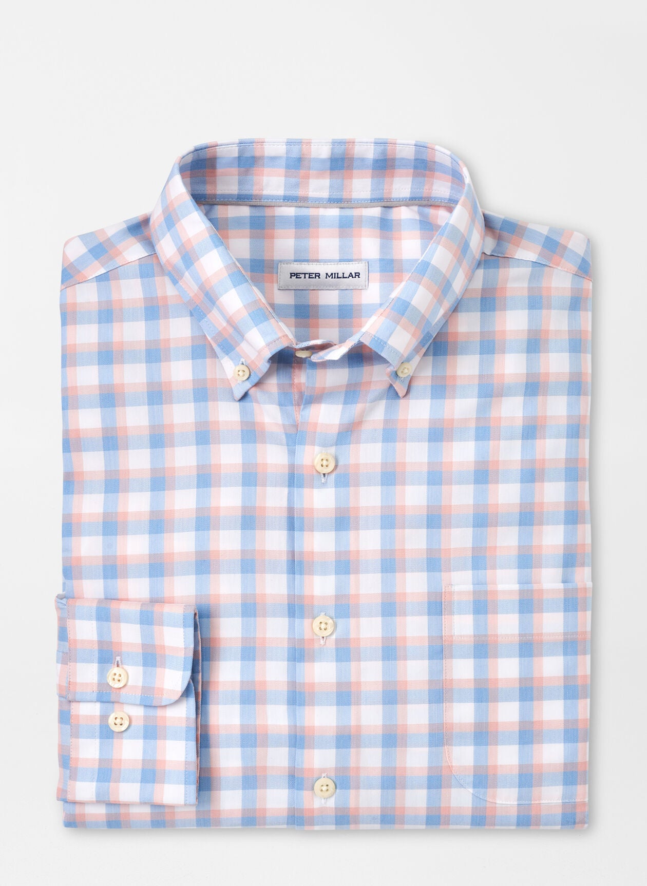 【SATIIIZ】Melling Crop Check Shirt Dipper cut over check shirt - satiiiz